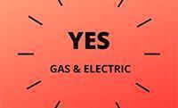 YES Gas & Electric logo